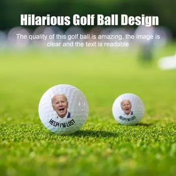 Помогите, я потерял мяч для гольфа, забавный, юмористический, новинка, президентский мяч, четкий текст, снимающий стресс, подарок на день рождения для гольфиста, папы, мамы, друзей