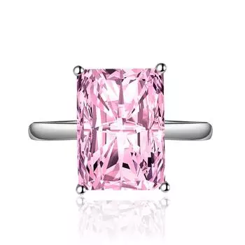 POMOiii кольца изменяемого размера для женщин с цирконом, ювелирные изделия для помолвки, подарок Adjustable Opening зелёный