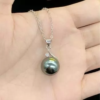 POMOiii Великолепное ожерелье с подвеской для женщин, очаровательное ожерелье на свадьбу, помолвку, драгоценные камни, жемчужная цепочка на ключицы, женские подарки