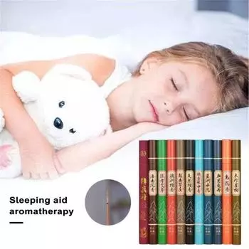 Помощь для сна, ароматерапия, лавандовые ароматические палочки, успокаивающие благовония для медитации, новоселье, натуральный ингредиент, благовония от комаров