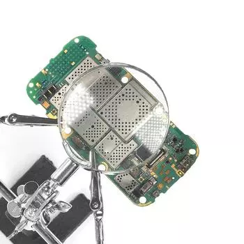 Помощь третьим лицам инструмент паяльник стойка с 5X сварочное увеличительное стекло 2 зажима типа «крокодил» вращающийся на 360 градусов инструмент для ремонта