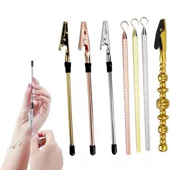 Помощник по браслетам Помощник по ювелирным изделиям Помощь в застегивании Быстрое расстегивание браслетов/часов Подарочные застежки Галстуки Молнии Регулировка поделок