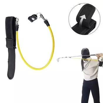 Помощник тренера по гольфу для улучшения поворота плеча, регулируемый тренажер для замаха