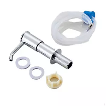 Помпа для лосьона, удлинительная трубка, трубка для дозатора лосьона, сменная трубка, дозатор для мыла, с длинным серебряный