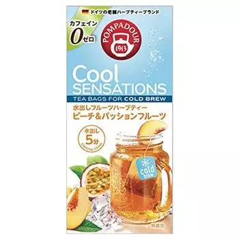 Pompadour Cool Sensation Peach Passion Fruit x 8 пакетиков x 3 шт. и 2,5 г