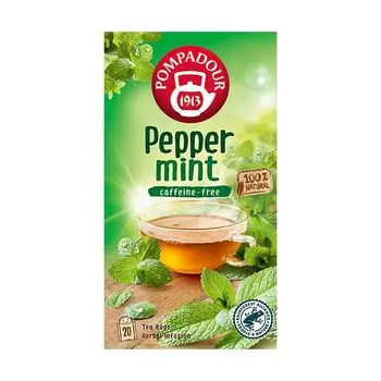 Pompadour Peppermint 20 Tea Bags 71092 x 10 Sets