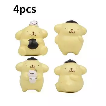 Помпом Пурин ПВХ Фигурки Модель Игрушка Мультяшное Украшение Стола Подарки