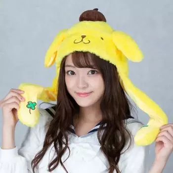 Pompompurin Pico Piko Hat Шапка с подвижными ушами Уши Pico [Sanrio Official]