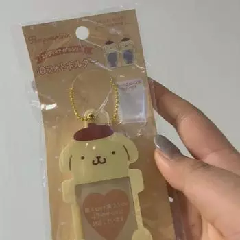 Pompompurin сертификат фото держатель брелок абсолютно новый