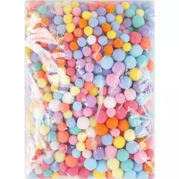 Помпон из сладкой ваты Uniart, смешанный, 1 штука, корейские игрушки