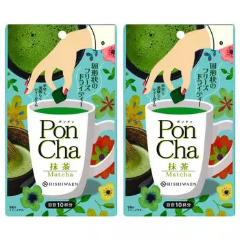 Poncha Matcha 10 таблеток x 2 чай Растворимый чай Сублимированный