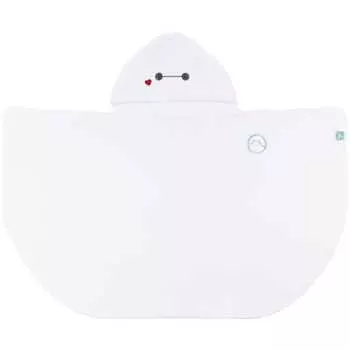 Пончо для купания с капюшоном Skater Высота 108 x Ширина 92 см Впитывает воду Быстросохнущее Disney Baymax BPO1