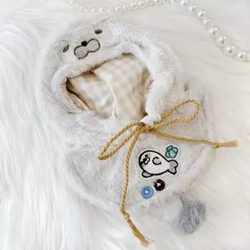 Пончо для мягких игрушек (для 15 см) [Печать] Костюм плюшевого животного, нарядная одежда, одежда, плюшевое животное, животное, портативные товары для ошикацу