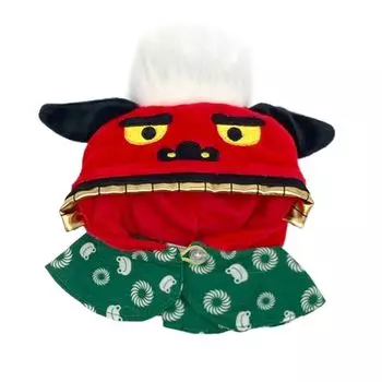 Пончо Nakajima Corporation «Танец льва» с изображением маринованной лягушки 3 x 21 x 20 см, полиэстер 124531-18