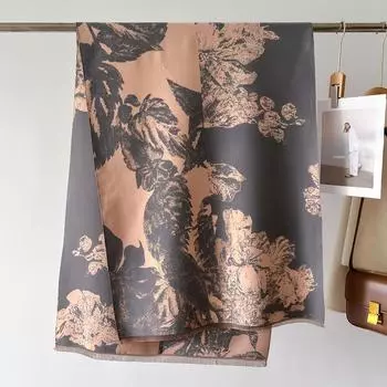 Пончо Шарф Пашмина Кашемировый Шарф для Женщин Толстое Теплое Зимнее Одеяло Бренд Женский Роскошное Качество Шаль Накидки Буфанда 66X186cm