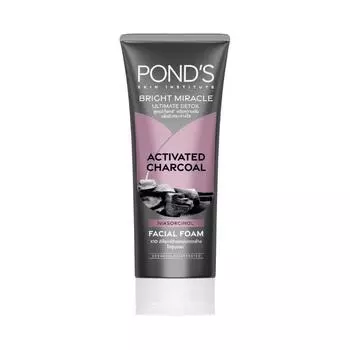 Pond S Bright Miracle Ultimate Detox Пенка для лица с активированным углем 90 г. 90 g.