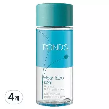 Средство для снятия макияжа с губ и глаз Pond s Clear Face Spa, 120 мл, 4 шт.