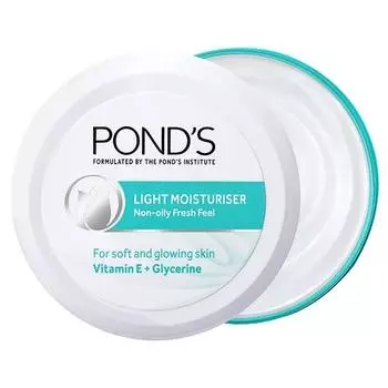 POND S Light Moisturizer, нежирный, с витамином Е и глицерином, для мягкой и сияющей кожи, 250 мл