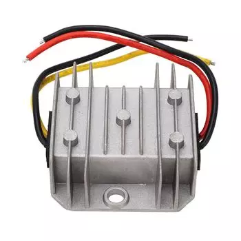Понижающий преобразователь IP67 Водонепроницаемый DC 12V 24V в DC 5V 10A Модуль преобразователя напряжения для транспортного средства