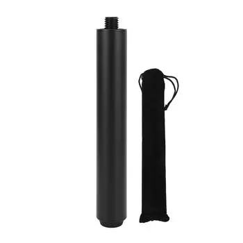 Pool Cue Extender with Rubber Bumper 8 Inch Aluminium Pool Cue End Extension for HOW Billiard Cue