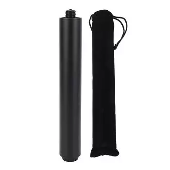 Pool Cue Extension Stick 8 Inch Aluminum Billiards Cue Butt End Extender with Rear Plug for Billiard