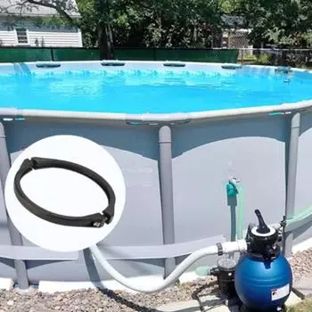 Зажимной ремень для насоса бассейна, запасные части для клапана песчаного фильтра для бассейна