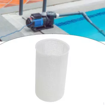 Pool Pump Strainer Basket Sturdy Lightweight, Easy to Install Compact Practical Replacement