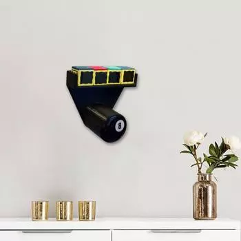 Pool Triangle Holder Wall Mount Billiards Chalks Holder 3D Printed Poolroom Billiard