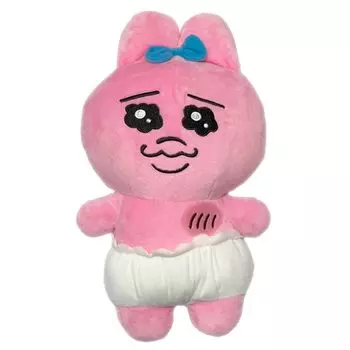 Poor big stuffed animal that hits your 2 32cm chest! Rabbits, types, approx. (turns red)