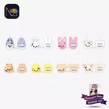 [ПОП-АП МАГАЗИН KARMA] Stray Kids – БЕЙДЖИК SKZOO (КАРМА ВЕР.) Wolf Chan