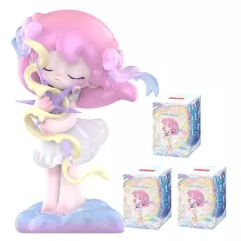 POP MART AZURA Мечта о звездах Серия Коробка 12 Pop Mart Gacha Gacha Blind Box Фигурка Пластиковая модель Премиум игрушка Мягкий винил Оригинальный персонаж