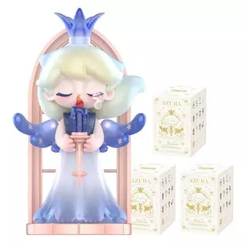POP MART AZURA Теплая рождественская серия Pop Mart Gacha Gacha Blind Box Фигурка Пластиковая модель Премиум-игрушка ПВХ Мягкий винил Оригинальный персонаж День рождения