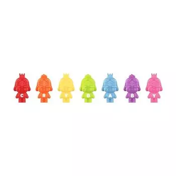 POP MART BEAN CRYBABY набор мини-фигурок с градиентной расцветкой