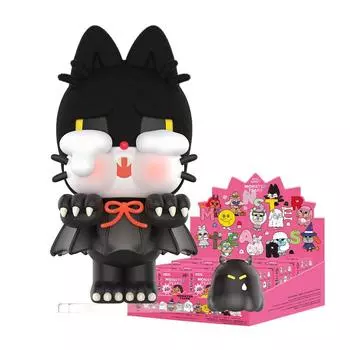 POP MART CRYBABY Monster Tears Series Box 12 Pop Mart Gacha Gacha Blind Box Фигурка Пластиковая модель Премиум-игрушка Мягкий винил ПВХ Оригинальный персонаж