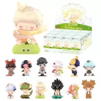 POP MART DIMOO By Your Side Series [ассорти из коробки 12 предметов] Pop Mart Gacha Gacha Blind Box Фигурка Пластиковая модель Премиум-игрушка Мягкий винил ПВХ Оригинальный Ch