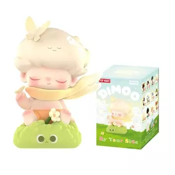 POP MART DIMOO By Your Side Series Pop Mart Gacha Gacha Blind Box Фигурка Пластиковая модель Премиум Игрушка Мягкий винил ПВХ Оригинальный персонаж Подарок на день рождения
