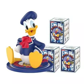POP MART Disney Donald Duck 90th Anniversary Series Pop Mart Gacha Gacha Blind Box Фигурка Пластиковая модель Премиум игрушка Мягкий винил Оригинальный персонаж