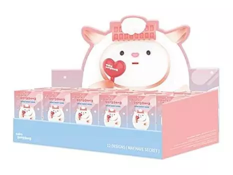 POP MART Flying Dong Dong Home Sweet Home Series Торговые фигурки Коробка из 12 шт. ПВХ и АБС