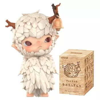 POP MART HIRONO Shelter Series Pop Mart Gacha Gacha Фигурка Пластиковая модель Премиум игрушка Мягкий винил Оригинальный персонаж Подарок на день рождения [1 шт.]