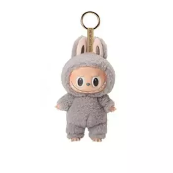 POP MART Лабубу монстр брелок серия exciting macaron с секретным подарком внутри CONFIRMED—SESAME BEAN