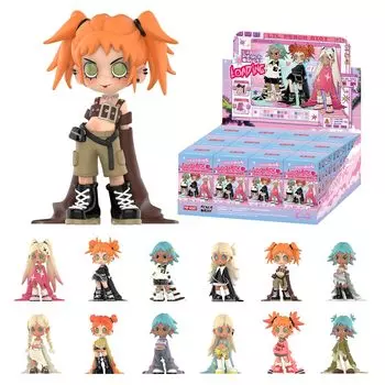 POP MART Lil Peach Riot Series Pop Mart Gacha Gacha Blind Box Фигурка Пластиковая модель Премиум Игрушка ПВХ Мягкий винил Оригинальный персонаж Подарок на день рождения