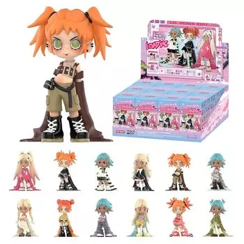 POP MART Lil Peach Riot Загрузка! Серия [Ассорти из коробки 12 предметов] pop mart Gachagacha BLIND box фигурка пластиковая модель премиум игрушки ПВХ мягкий винил
