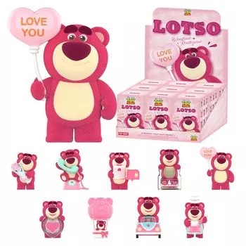 POP MART Lotso Wondrous Rendezvous Series Box 9 Pop Mart Gacha Gacha Blind Box Фигурка Пластиковая модель Премиум-игрушка Мягкий винил ПВХ Оригинальный персонаж