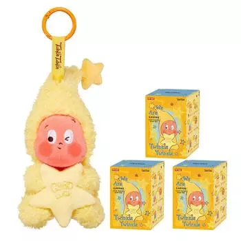 POP MART Мы - Twinkle Twinkle Series Мягкая подвеска POP MART Gacha Gacha Фигурка Пластиковая модель Премиум игрушка Мягкий винил Оригинальный персонаж День рождения