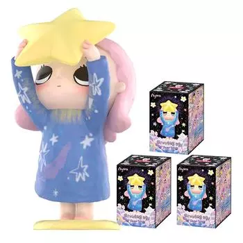 POP MART Nyota Growing up by Your Way Серия Pop Mart Gacha Gacha Blind Box Фигурка Пластиковая модель Премиум-игрушка Мягкий винил ПВХ Оригинальный персонаж
