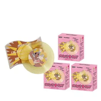 POP MART Peach Riot Rush Hour Series Магнитная коробка 9 Pop Mart Gacha Gacha Blind Box Фигурка Пластиковая модель Премиум-игрушка Мягкий винил ПВХ Оригинальный персонаж