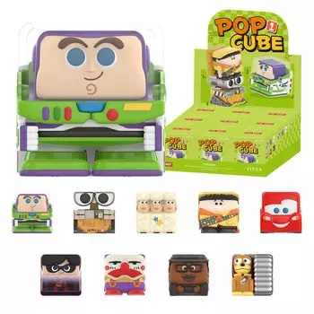 POP MART POP Series Box 9 Pop Mart Gacha Gacha Blind Box Фигурка Пластиковая модель Премиум игрушка Мягкий винил Оригинальный персонаж Подарок на день рождения Disney/Pixar