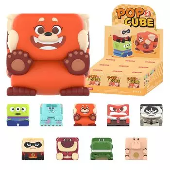 POP MART POP Series Box 9 Pop Mart Gacha Gacha Blind Box Фигурка Пластиковая модель Премиум игрушка Мягкий винил Оригинальный персонаж Подарок на день рождения Disney/Pixar