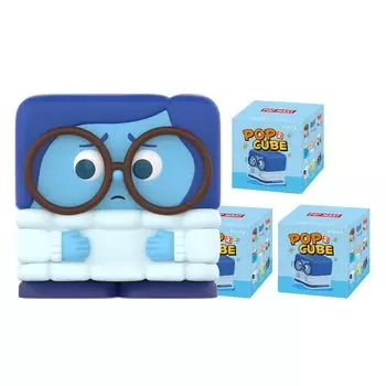POP MART POP Series Pop Mart Gacha Gacha Blind Box Фигурка Пластиковая модель Премиум Игрушка Мягкий винил Оригинальный персонаж Подарок на день рождения Disney/Pixar CUBE-2