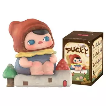 POP MART PUCKY Adventure Series Pop Mart Gacha Gacha Blind Box Figure Пластиковая модель Премиум-игрушка ПВХ Мягкий винил Оригинальный персонаж Подарок на день рождения